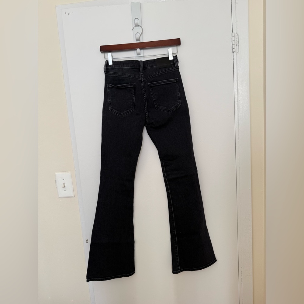 Aritzia Denim Forum Gray Flare Jeans